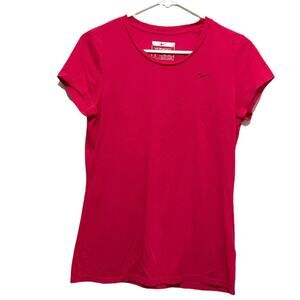Nike Sports Tee Fit Dry Dark Magenta LG (12/14)